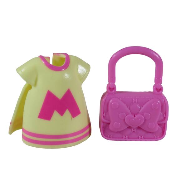 Minnie Mouse Figurine Dress-Up Set w/ Outfits Shoes Accessories - Picture 10 of 16